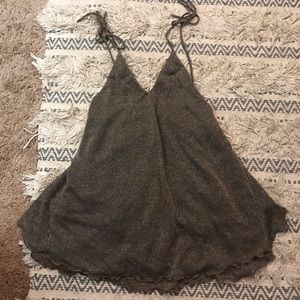 NYE Glitter Mini Dress